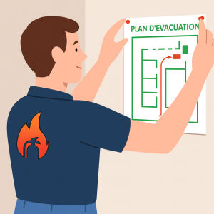 Afficher plan d'évacuation